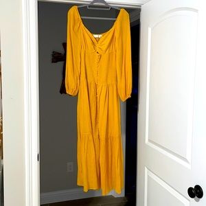 ASTR the label yellow maxi